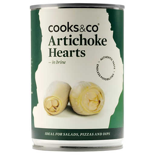 [13832] Cooks and Co Veg Jars - Artichoke Hearts X 12 X 390g