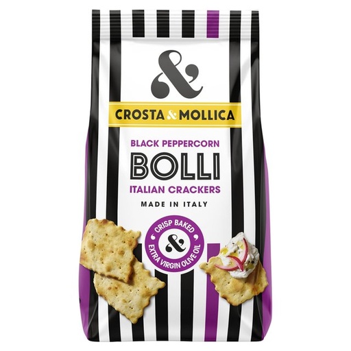 [11322] Crosta and Mollica Bolli - Black Pepper X 7 X 150g