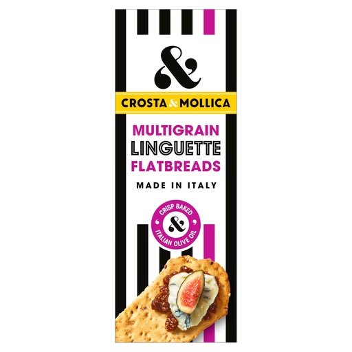 [11329] Crosta and Mollica Linguette - Multigrain X 6 X 150g