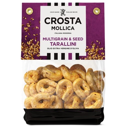 [11328] Crosta and Mollica Tarallini - Multigrain X 8 X 170g