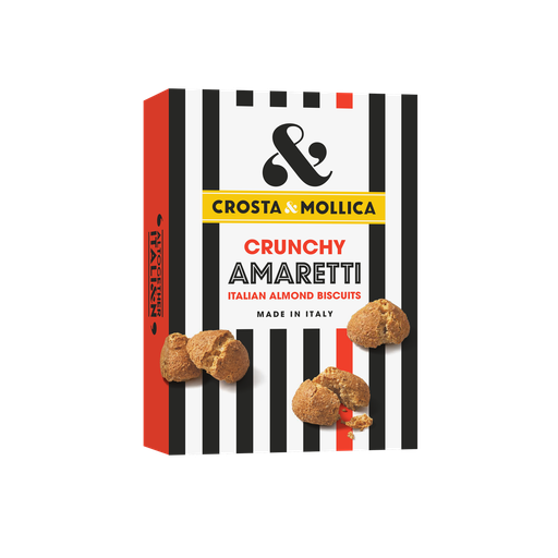 [13017] Crosta and Mollica Almond Biscuits - Crunchy Amaretti X 8 X 140g