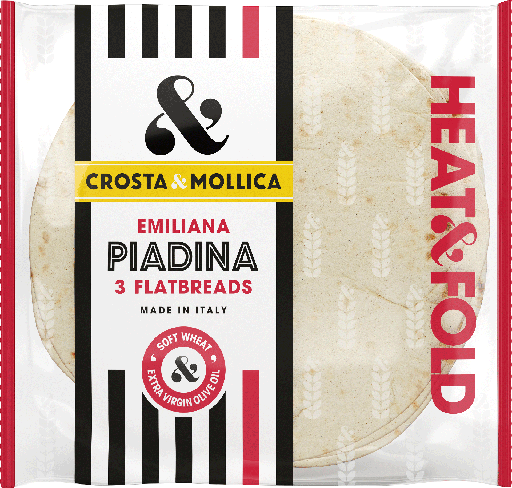 [13016] Crosta and Mollica Organic Piadina - Emiliana X 12 X 300g