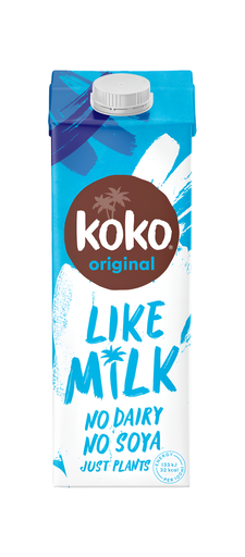 [6649] Koko Dairy Free Coconut Drink - AMBIENT UHT Original X 6 X 1L
