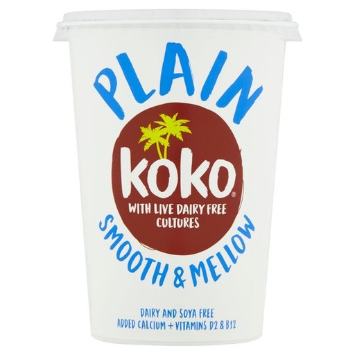 [6673] Koko Dairy Free Coconut Yoghurt - Plain 400g