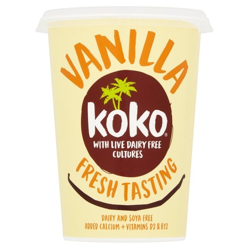 [6675] Koko Dairy Free Coconut Yoghurt - Vanilla 350g