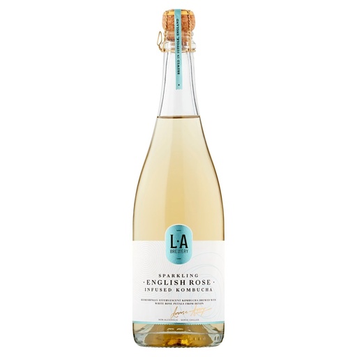 [11552] [15% OFF] LA Brewery Kombucha - Sparkling English Rose X 6 X 750ml