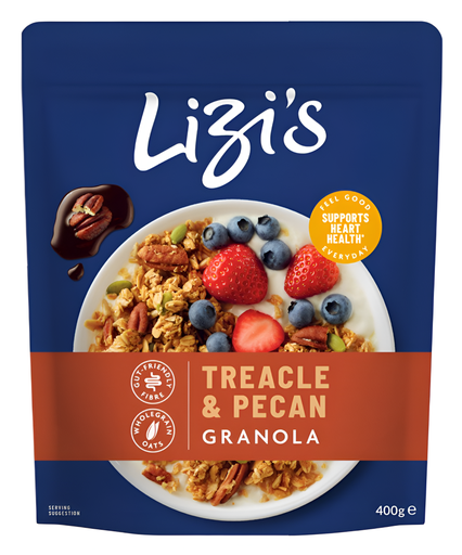 [5033] [15% OFF] Lizis Granola - Treacle Pecan 400g