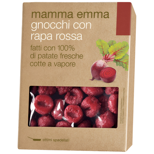 [11139] [15% OFF] Mamma Emma Potato Gnocchi - Beetroot 400g