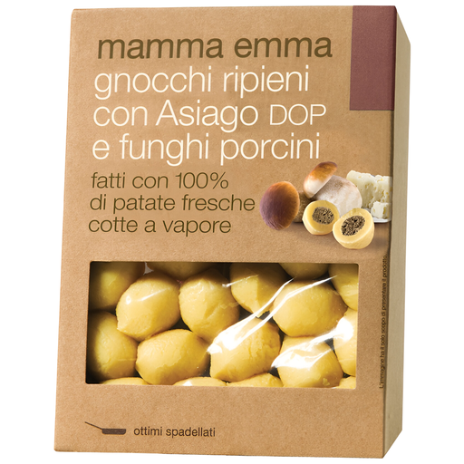 [11141] Mamma Emma Potato Gnocchi - Asiago & Porcini Mushroom 350g