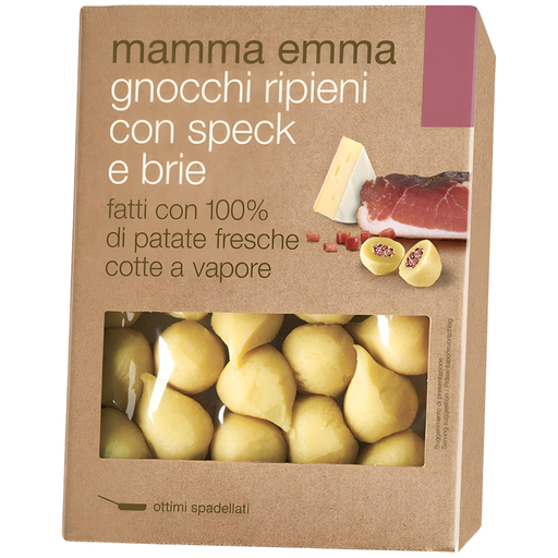 [11142] Mamma Emma Potato Gnocchi - Speck & Brie 350g