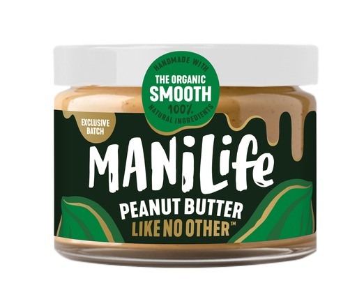 [11757] Manilife Peanut Butter - Organic Smooth peanut Butter X 6 X 275g