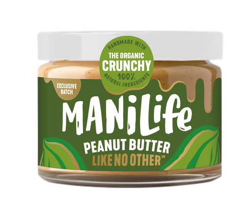 [11758] Manilife Peanut Butter - Organic Crunchy Peanut Butter X 6 X 275g