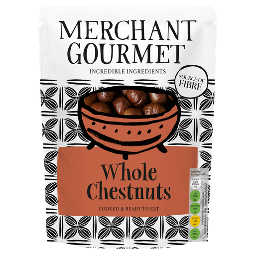 [12455] [15% OFF] Merchant Gourmet Chestnuts - Whole X 6 X 180g