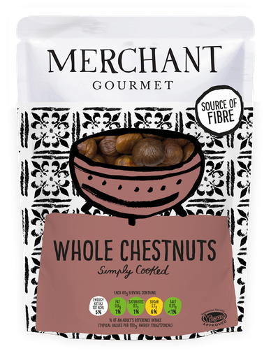 [12455] Merchant Gourmet Chestnuts - Whole Chestnuts X 6 X 180g