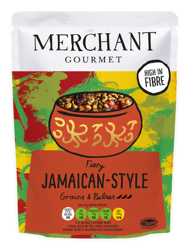 [12447] [15% OFF] Merchant Gourmet Cooked Grains - Jamaican Style Grains X 6 X 250g
