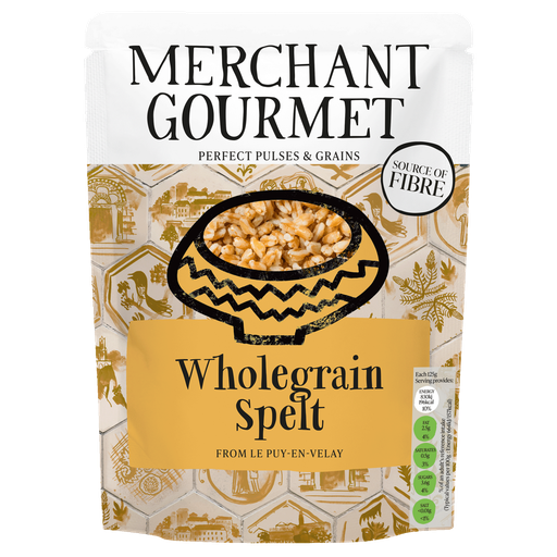 [12449] Merchant Gourmet Cooked Grains - Wholegrain Spelt X 6 X 250g