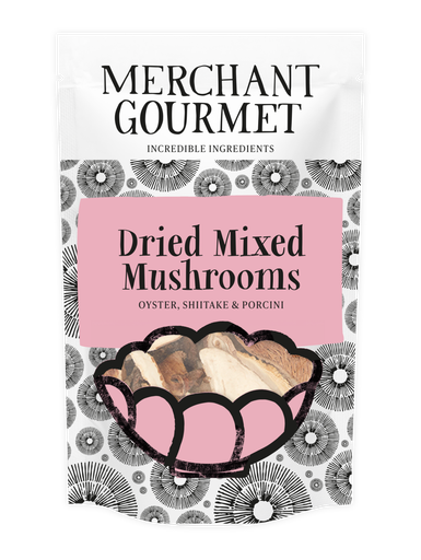[12461] [15% OFF] Merchant Gourmet Ingredients - Dried Mixed Mushrooms X 6 X 30g
