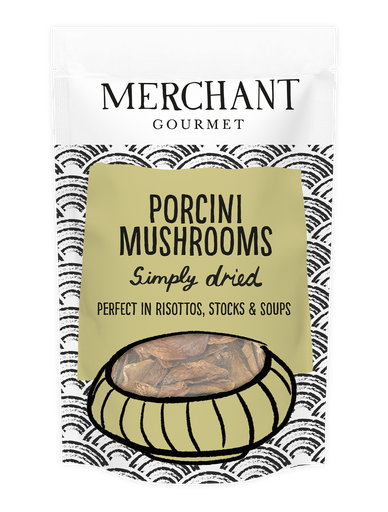 [12462] Merchant Gourmet Ingredients - Dried Porcini Mushrooms X 6 X 30g
