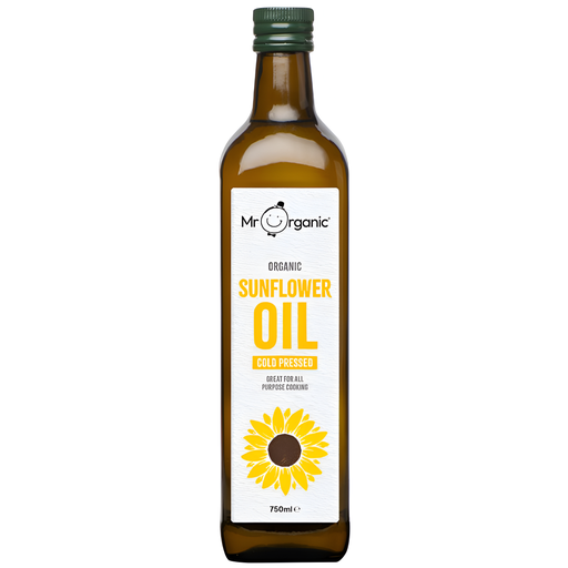 [4972] Mr Organic Oil - Sunflower X 6 X 750ml