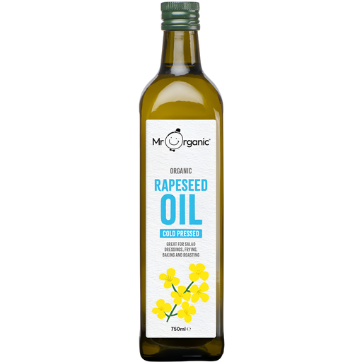 [4973] Mr Organic Oil - Rapeseed X 6 X 750ml