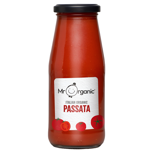 [4966] [15% OFF] Mr Organic Passata - SMALL Original X 6 X 400g