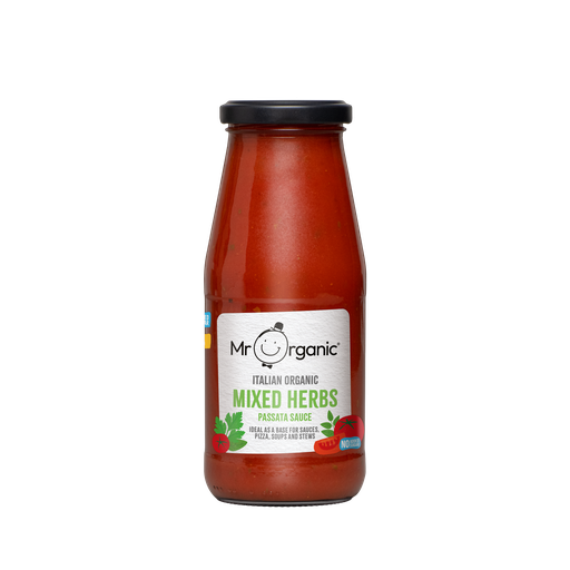 [8221] Mr Organic Passata - Mixed Herb Passata X 6 X 400g