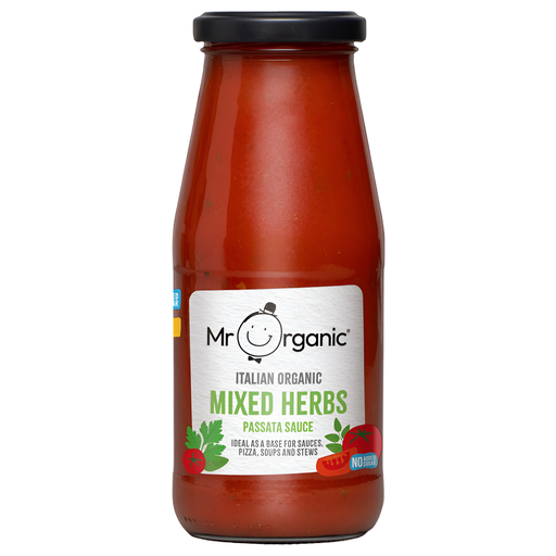 [8221] Mr Organic Passata - Mixed Herb Passata X 6 X 400g