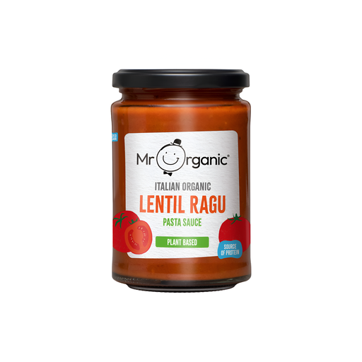 [10966] Mr Organic Pasta Sauce - Lentil Ragu X 6 X 350g