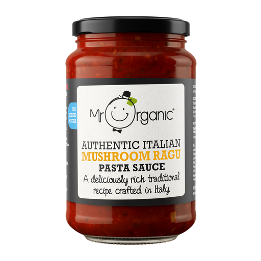 [13426] [15% OFF] Mr Organic Pasta Sauce - JAR Mushroom Ragu X 6 X 350g