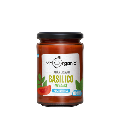 [4944] [15% OFF] Mr Organic Pasta Sauce - Basilico X 6 X 350g