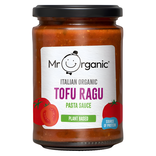 [6600] Mr Organic Pasta Sauce - Vegetarian Tofu Ragu X 6 X 350g