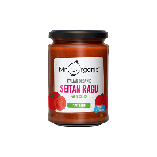 [6601] [15% OFF] Mr Organic Pasta Sauce - Vegetarian Seitan Ragu X 6 X 350g