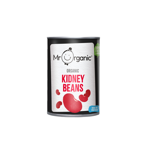 [11270] Mr Organic Vegetable & Pulse Cans - Red Kidney Beans X 12 X 400g