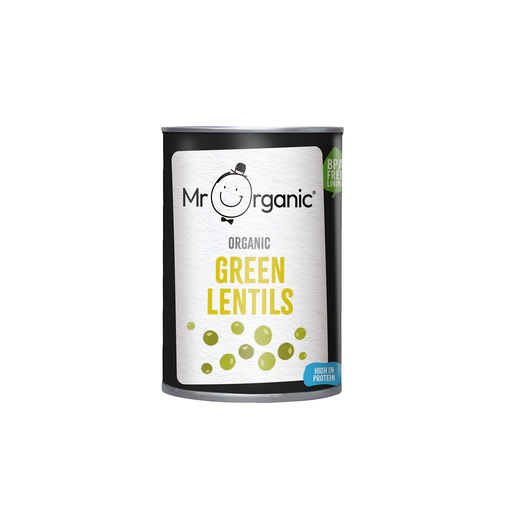 [11273] Mr Organic Vegetable & Pulse Cans - Lentils X 12 X 400g