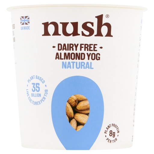 [13916] Nush Vegan Almond Yoghurt - SMALL Natural 120g