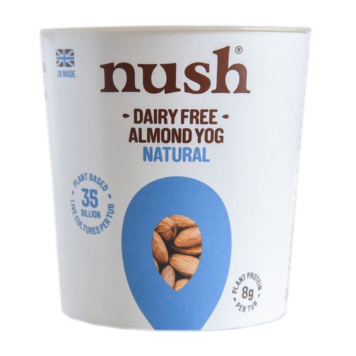 [13917] Nush Vegan Almond Yoghurt - LARGE Natural 350g
