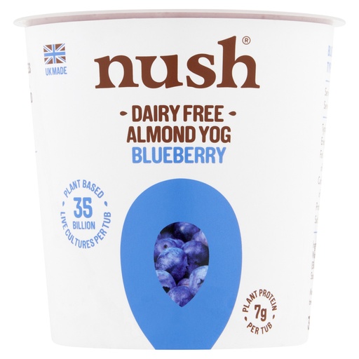 [13918] Nush Vegan Almond Yoghurt - SMALL Blueberry 120g