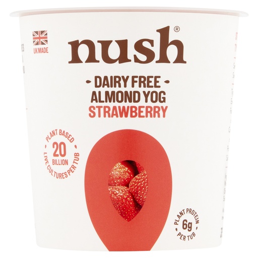 [13920] Nush Vegan Almond Yoghurt - SMALL Strawberry 120g