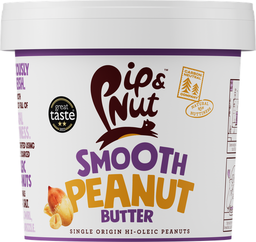 [6532] Pip and Nut Peanut Butter - LARGE Smooth X 3 X 1kg