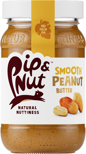 [9337] Pip and Nut Peanut Butter - SMALL Smooth X 6 X 300g