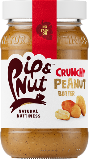 [9339] Pip and Nut Peanut Butter - SMALL Crunchy X 6 X 300g