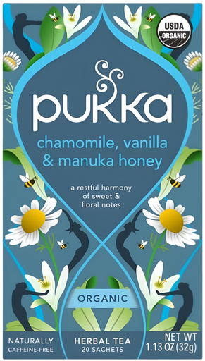 [4645] [15% OFF] Pukka Organic Teas - Chamomile, Vanilla & Manuka Honey X 4 X 20pc