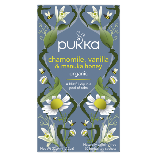 [4645] Pukka Organic Teas - Chamomile, Vanilla & Manuka Honey X 4 X 20pc