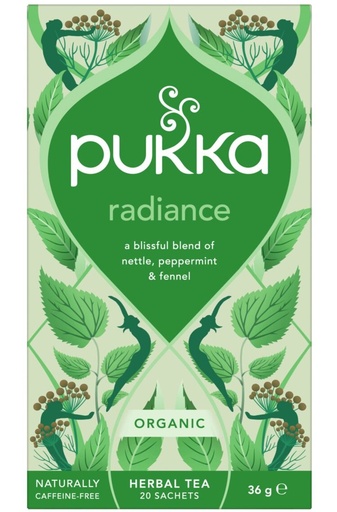 [4646] Pukka Organic Teas - Radiance X 4 X 20pc
