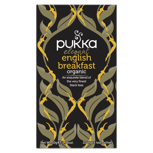 [4647] Pukka Organic Teas - Elegant English Breakfast X 4 X 20pc
