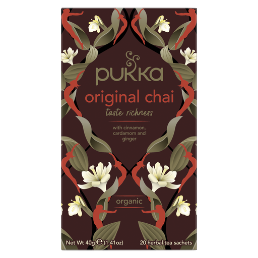 [4654] [20% OFF] Pukka Organic Teas - Original Chai X 4 X 20pc