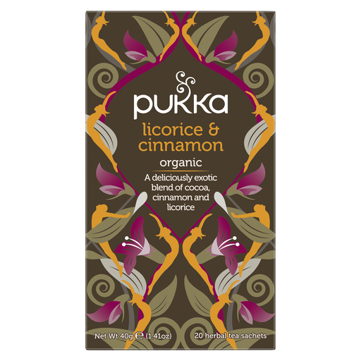 [4756] Pukka Organic Teas - Licorice & Cinnamon X 4 X 20pc