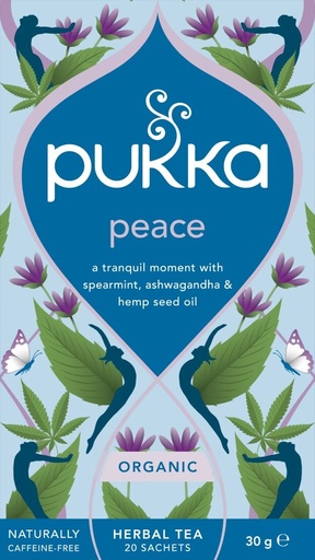 [4761] [20% OFF] Pukka Organic Teas - Peace X 4 X 20pc