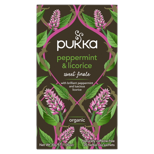 [4762] Pukka Organic Teas - Peppermint & Licorice X 4 X 20pc