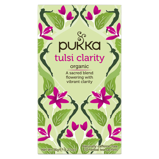 [4766] [20% OFF] Pukka Organic Teas - Tulsi Clarity X 4 X 20pc